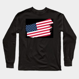 I Love My Country USA Long Sleeve T-Shirt